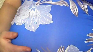 Indian Pregnant Stepsister Shows Her Big Pregnant Belly Then Masturbates and Gives You a Virtual Handjob and Sucks