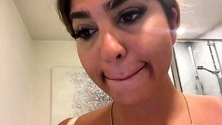 Nora Charm - Scary Giantess Wet Shrunk Step Son In Toilet