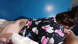 POV of Sloppy Lynn Deepthroat