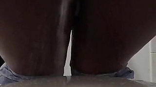 Desperate for a Pee Pissing in the Toilet POV