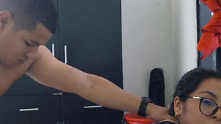 The cheating married whore likes it doggy style