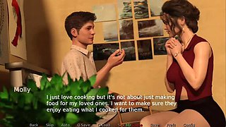Stepmom Caught Masturbating By Stepson - Seductive MILF Gets Filled With Big Cock