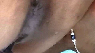 Look How My Step Sister Is Peeing Out of Her Pussy