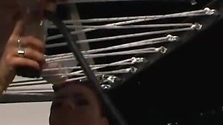 Humiliating hanging out with whipping