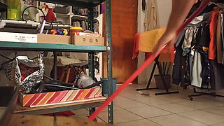 I Left the Cell Phone Recording While the Cleaning Lady Entered My Room