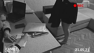 SweetAndFlow Russian Teen Spanked Hard By Director In School Uniform Punishment