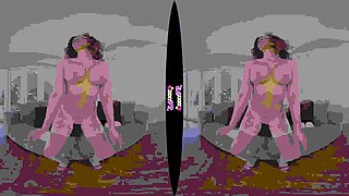 Beautiful blonde nanny and big boobed blonde MILF get pumped