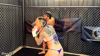 Boxing Match: Mars Solo & Sam Stout Go Glove to Glove in This Three Round Fight Between Long Time Rivals with Trash Talking, POV