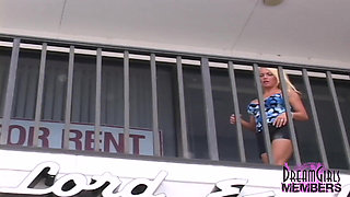 Unbelievable Blonde Bares All in Risky Tampa Flashing Adventure