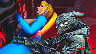 Samus Aran Vs Space Pirate