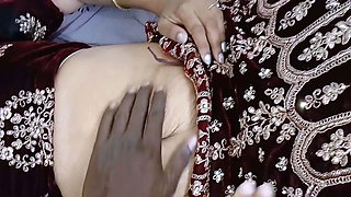 Newlywed Desi Couple Sharing Their First Night Of Passion