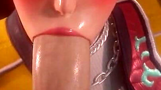 [kpop Demon Hunters] Rumi Sloppy Blowjob 3D Animation