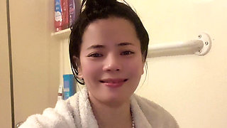 Petite Body Small Tit Perfect Nature Tiny Pussy Hana Sexy in Shower Time