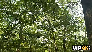 Vip4k. George Uhl fucked hard a teenager unfaithful wifey in the bushes