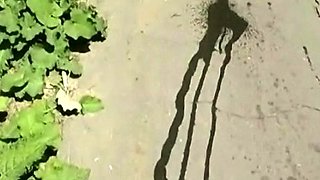 Amateur redhead masturbates then gives a blowjob