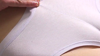 White Panties Camel Toe Teen Pussy Teasing