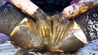 Black MILF with BIG boobs dancing and teasing