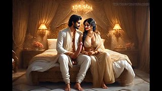 Horny Indian Bhabhi Hardcore Fuck with Husband's Friend - Rough Anal & Doggy Style