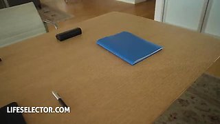 Horny Amateur Sex with Milan Cheek - Big Ass Blowjob & Cumshot POV