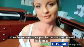 FakeHospital Lady sucks cock to save on medical bills by FAKE Hospital: Porn
