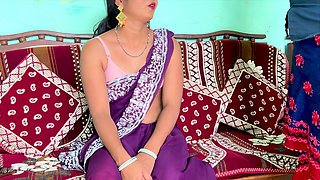 Indian Desi Bahu Enjoying Sex Moments with Sasur in Bedroom Full Hindi Audio