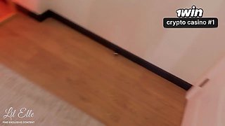 StepMom Slaps My Face With Her Spermy Thong — Smell It Asshole! Then Flood My Womb!
