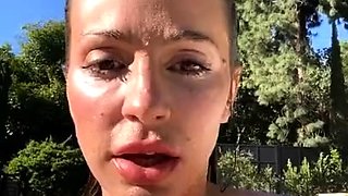 Abigail Mac Live Bikini Pool Party