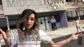 Curvy redhead with huge tits and a big booty