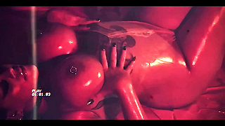 Ms Red X Loves to Be Glazed Strip Tease