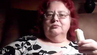 Live cam banana eating nurse Vicki