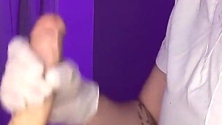 Prostate Exam - Nurse Handjob Latex Gloves