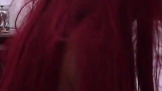MILF with Perfect Tits Gives a Blowjob with a Huge Cumshot in Her Throat