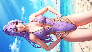 The Joyful Days 18+ of Beautiful Anime Girls: Sakura Tennis 3D Anime AI-Generated
