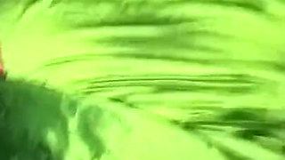 Desi Bhabhi Riding on Brotherin Law Dick in Green Saree