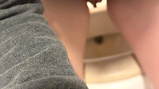 Hot Striptease in the Bathroom