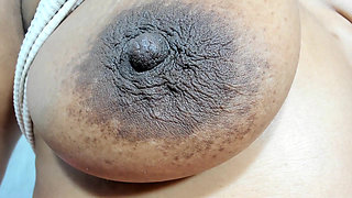 Boops, nipple close-up