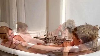 Lana Lee Andi James Bath Sex Big Natural Tits MILF Lesbian