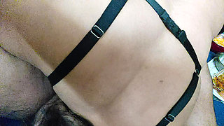 Amazing deep throat dick sucking