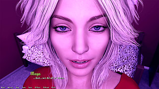 Dan Goes to Maya's House Rubs His Cock on Her Pussy Then Fucks Her Ass & Pussy Hard