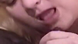 Blonde MILF Gags on BBC and Swallows Every Drop