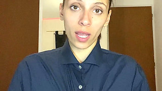 The Slutty Secretary Infallibly Relieves Her Boss's Stress