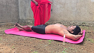 Indian Saree Cock Cleaning MILF Hard 69 Suck and Hard Fuck with Boss Big Dick