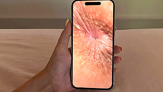 Husband's iPhone Anal Close-Up Recording Shocks Wife - Amateur Asian Teen POV Fuck