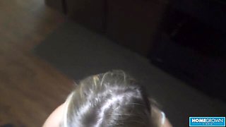 Rachel's clit rubbing smut