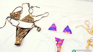 Kitana Bikini Show - Big tits