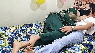 Desi Indian Stepmom Fucks Step Son in Hindi - Big Ass, Tight Pussy, Rough Sex