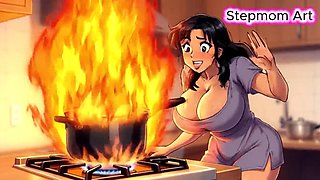 StepmomArts Big Tits Hentai JOI Instructions: Come Inside and Cum