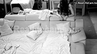 Busty brunette babe in sexy lingerie on cam
