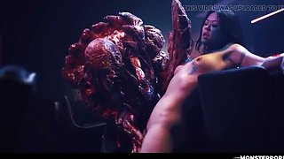 Mind Control Monster Fucks Cute Asian Girl Hard Until She Cums