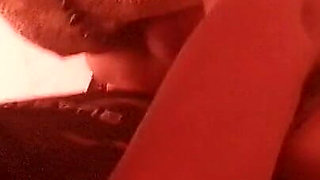 Father in Law's Gigantic Dick Hangs Out Under His Sarom for Step Daughter